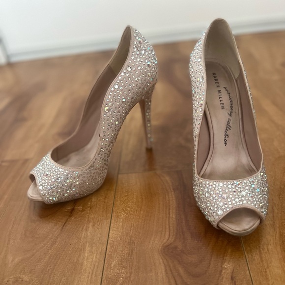 Karen Millen Crystal Pumps Anniversary - Picture 4 of 7